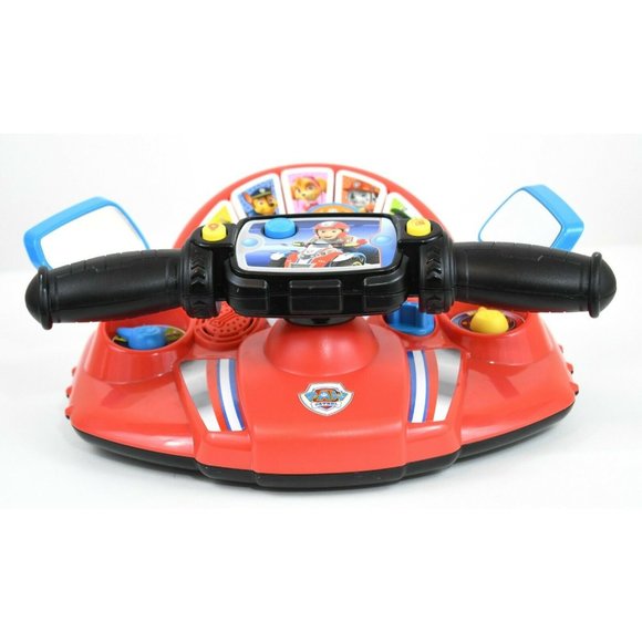 VTech Nickelodeon Paw Patrol Pups To The Rescue Driver Talking Toy Wheel - Picture 2 of 6